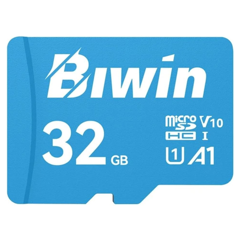 کارت حافظه microSDHC بیوین مدل MS100 کلاس 10 استاندارد UHS-I V10 A1 سرعت 100MBps ظرفیت 32 گیگابایت