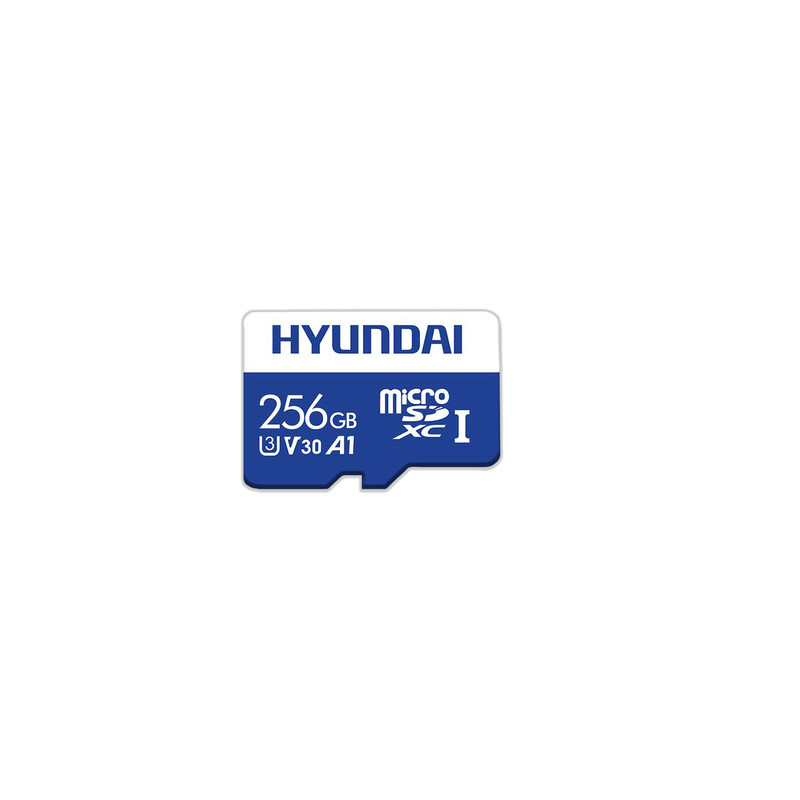 کارت حافظه هیوندای مدل A1 کلاس 10 استاندارد UHS-I U3 سرعت 100MBps ظرفیت 256 گیگابایت