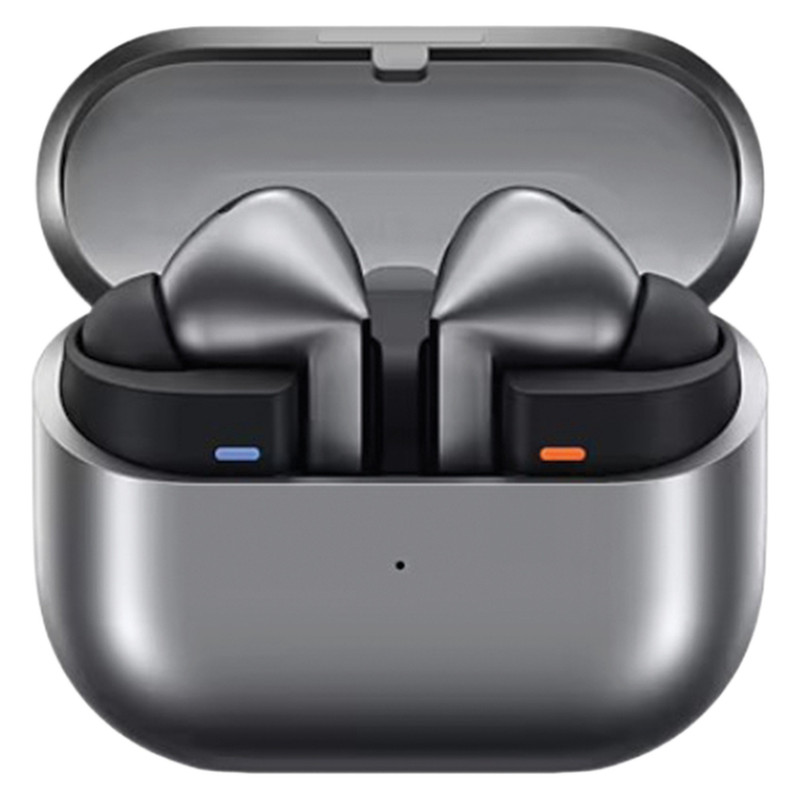 هدفون بلوتوثی سامسونگ مدل Galaxy Buds3 Pro دارای نویز کنسلینگ فعال (ANC)، درگاه شارژ USB Type-C، شارژ بی سیم، با قابلیت اتصال به چند دستگاه، پشتیبانی از فرمان لمسی، پشتیبانی از دستیار صوتی، مقاوم در برابر آب