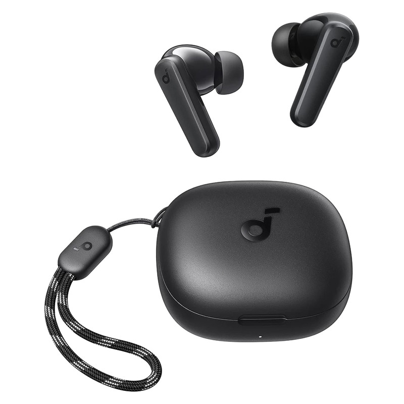 هدفون بلوتوثی انکر مدل Soundcore P25i با نویز کنسلینگ فعال (ANC)، درگاه شارژ USB Type-C، مقاوم در برابر رطوبت و عرق