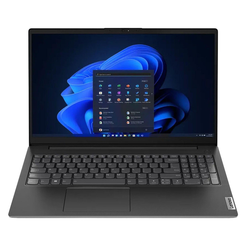 لپ‌تاپ لنوو مدل V15 G4 IRU با پردازنده Core i3-1315U، رم DDR4 8GB با فرکانس 3200MHz، حافظه SSD با ظرفیت 256GB، نمایشگر 15.6 اینچ TN با وضوح Full HD
