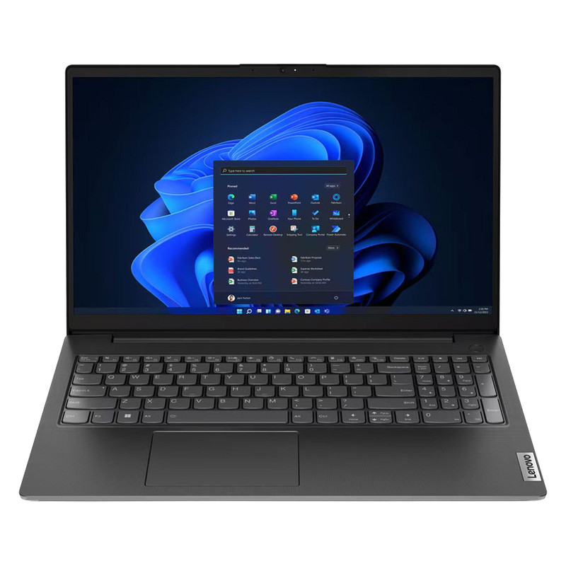 لپ‌تاپ لنوو مدل V15 G4 IRU با پردازنده Core i5-13420H، رم DDR4 8GB با فرکانس 3200MHz، حافظه SSD با ظرفیت 512GB، نمایشگر 15.6 اینچ TN با وضوح Full HD