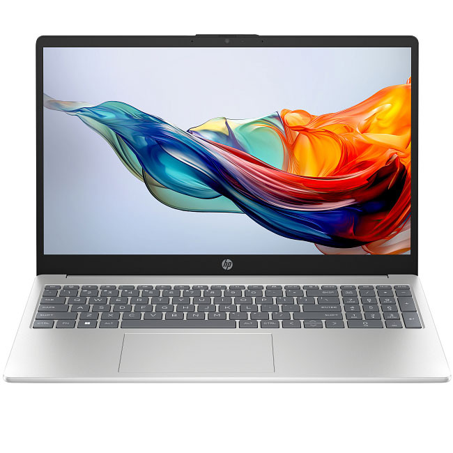 لپ تاپ 15.6 اینچی اچ‌پی مدل fc0196nia-15-Ryzen 5 7520U-8GB LPDDR5 5500MHz-512GB SSD-IPS-Backlit