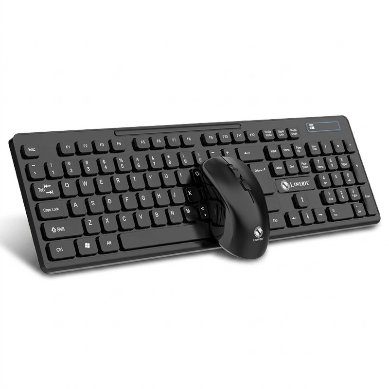 کیبورد و موس بی سیم لایماید مدل WIRELESS-W100 کد 2024