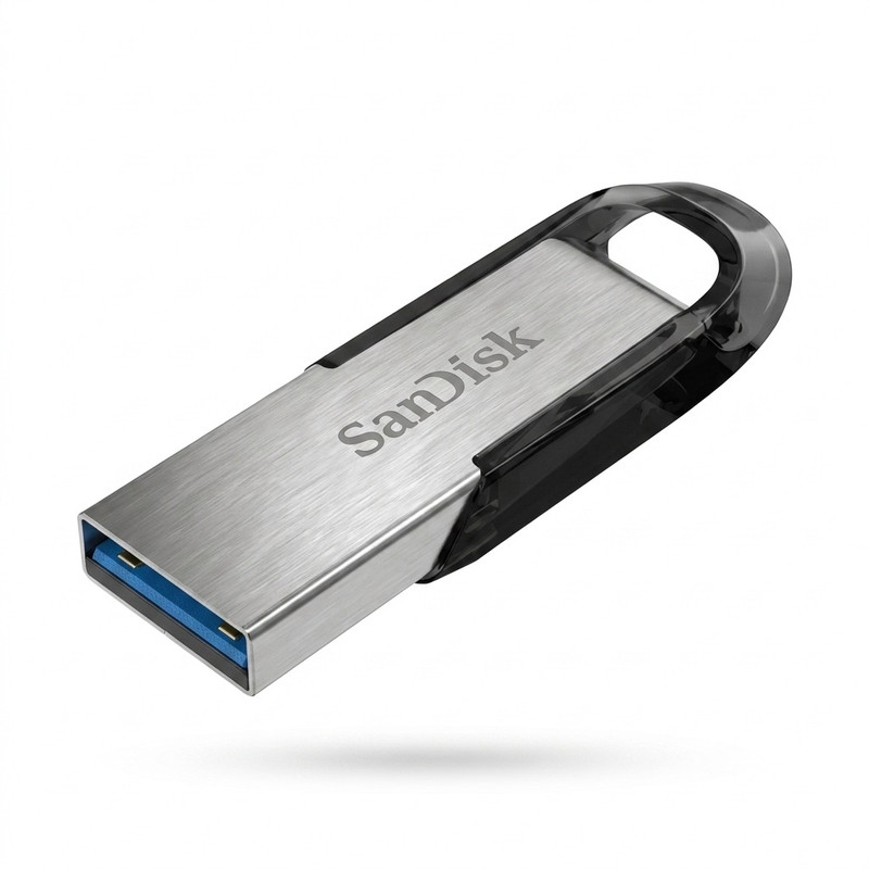 فلش مموری سن‌دیسک مدل CZ73 ظرفیت 128 گیگابایت با بدنه فلزی، رابط USB 3.0 و سرعت انتقال 150 مگابایت بر ثانیه، سازگار با کامپیوتر، لپ‌تاپ، گوشی و تلویزیون
