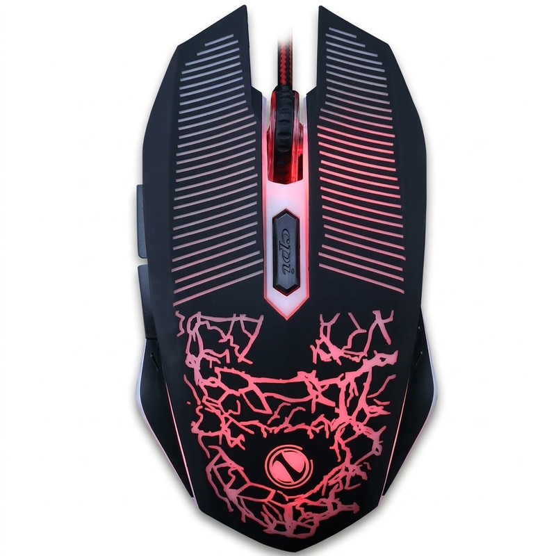 موس مخصوص بازی لایماید مدل RGB-V6 کد GAMING-2024