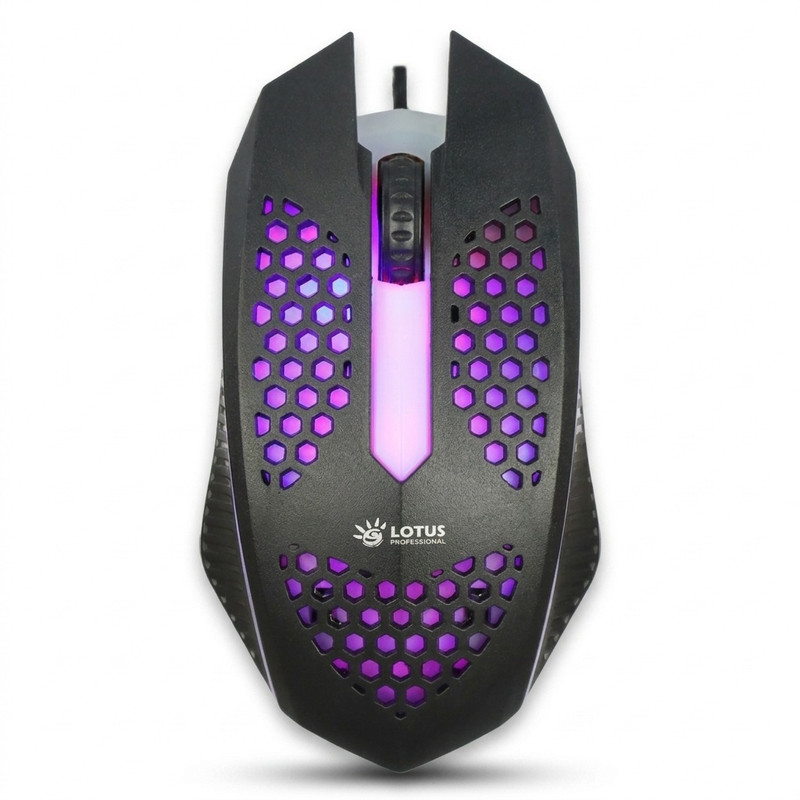 ماوس مخصوص بازی لوتوس مدل RGB-6W کد 2024