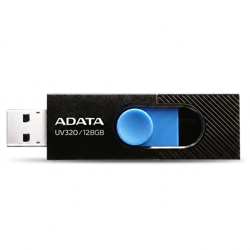 فلش مموری ای دیتا مدل UV320 ظرفیت 128 گیگابایت با رابط USB 3.2