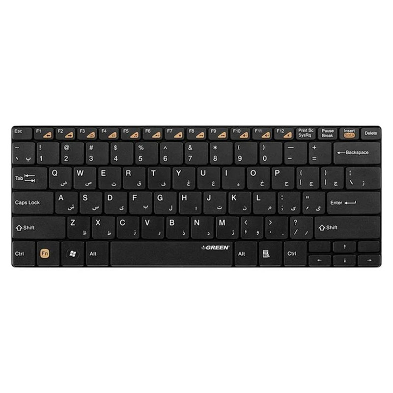 کیبورد بی سیم گرین مدل GK 102W، سوئیچ سیزر، Tenkeyless