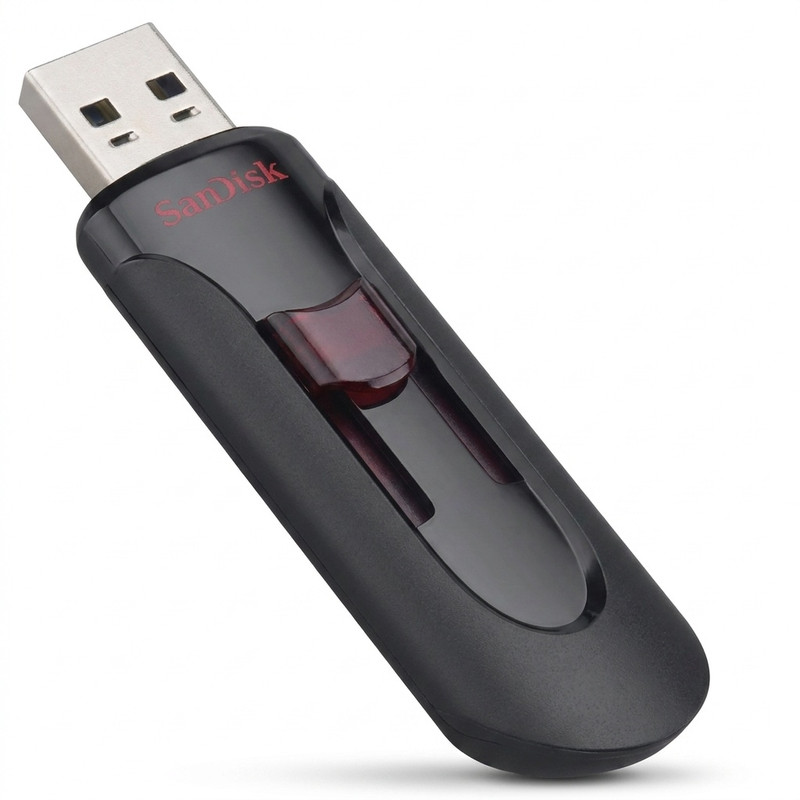 فلش مموری سن دیسک مدل CZ600 ظرفیت 128 گیگابایت رابط USB 3.0 Type-A کشویی، سرعت انتقال 150 مگابایت بر ثانیه، سازگار با گوشی، تبلت، کامپیوتر، لپ‌تاپ و تلویزیون