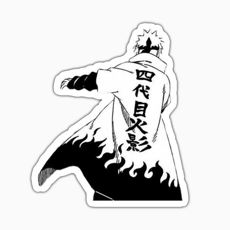 استیکر لپ تاپ و موبایل بووم طرح Anime Naruto کد TR112