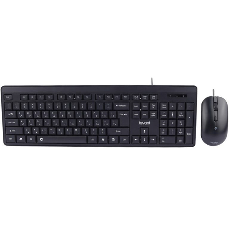 کیبورد و ماوس با سیم بیاند مدل BEYOND BMK-3456
