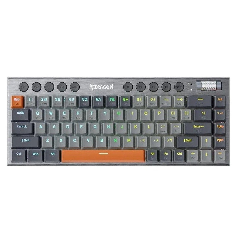 کیبورد بی‌سیم گیمینگ ردراگون مدل K609 GG