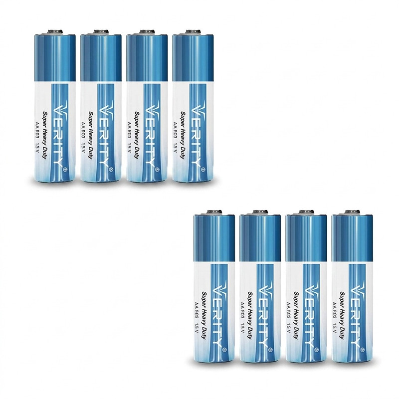 باتری قلمی وریتی مدل Super Heavy Duty بسته هشت عددی