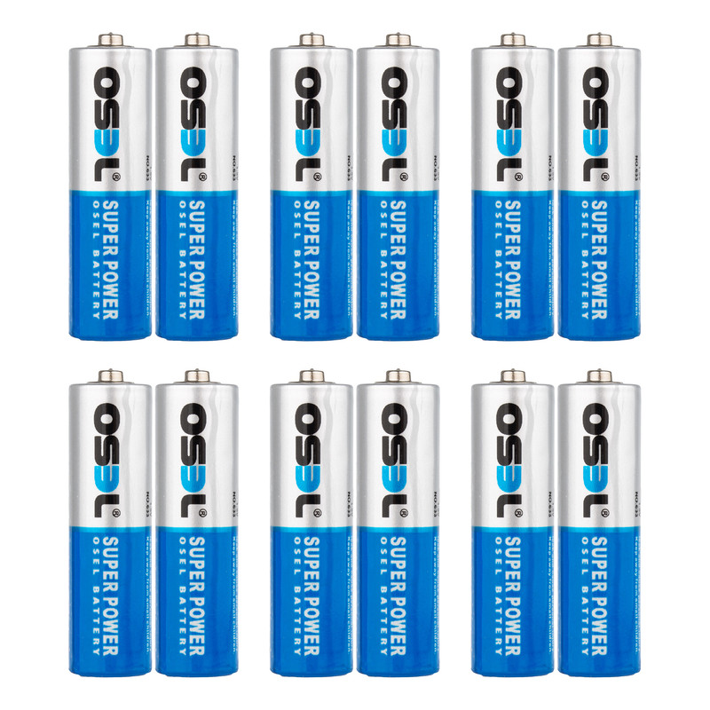 باتری قلمی اوسل مدل Super Power R6P  بسته 12 عددی