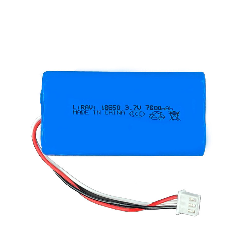 باتری لیتیوم یون قابل شارژ لیراوی مدل 18650 کد 3.7V ظرفیت 7600 میلی آمپر ساعت