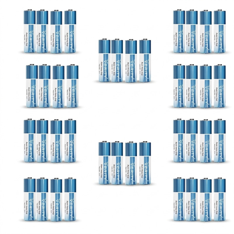باتری نیم قلمی وریتی مدل Super Heavy Duty بسته 40 عددی