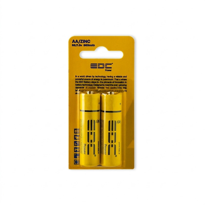 باتری قلمی ای دی سی مدل زینک بسته دو عددی