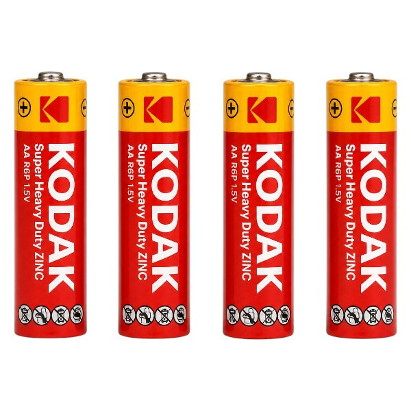 باتری قلمی کداک مدل Super Heavy Duty بسته ۴ عددی
