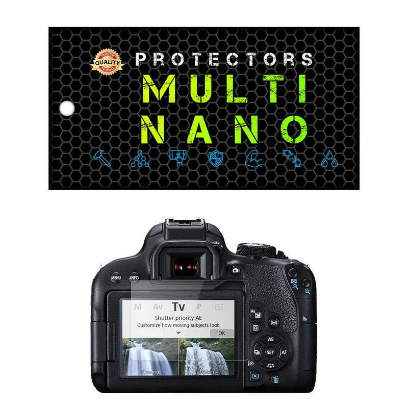 محافظ صفحه نمایش دوربین شفاف مولتی نانو مدل X-S1N مناسب برای دوربین عکاسی کانن 800D