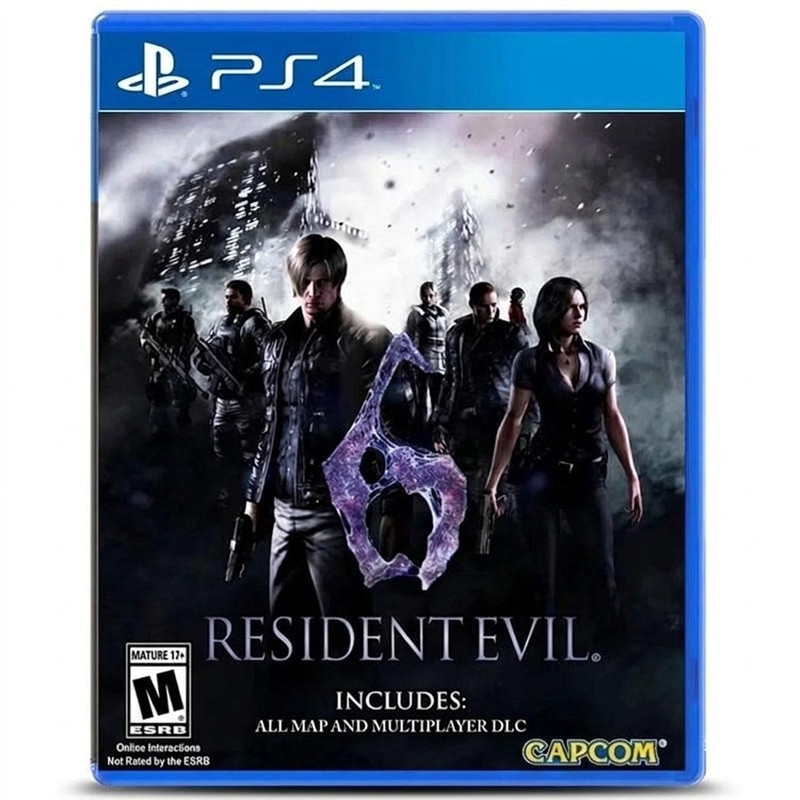 بازی Resident Evil 6 نسخه استاندارد مخصوص PS4