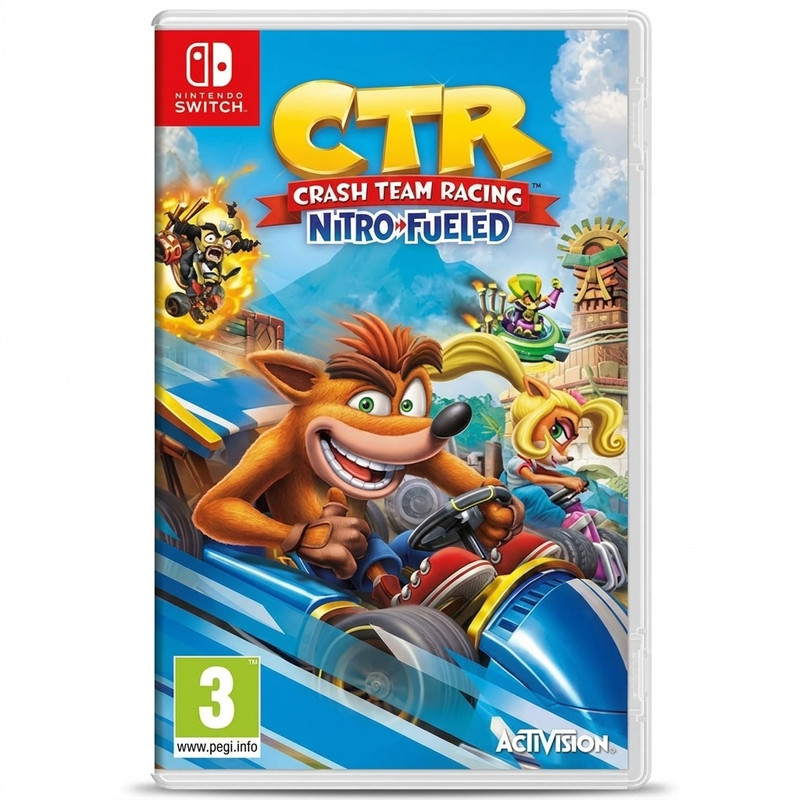 بازی CTR مخصوص Nintendo Switch