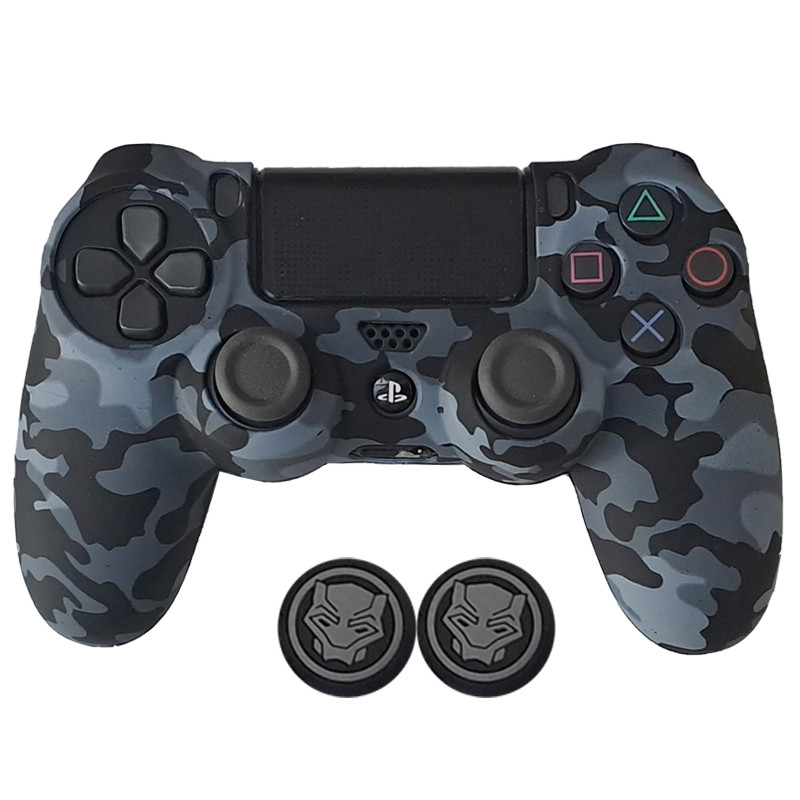 محافظ دسته پلی استیشن ۴ مدل ARMY PS4-421 به همراه روکش آنالوگ
