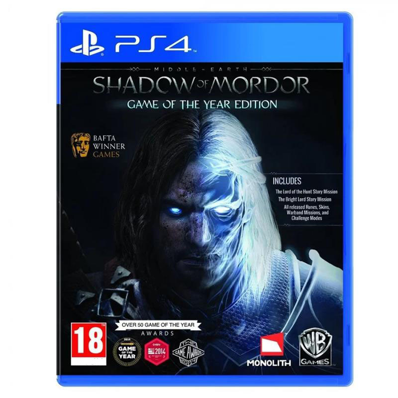 بازی Middle-earth Shadow of Mordor نسخه Game of the Year مخصوص PS4