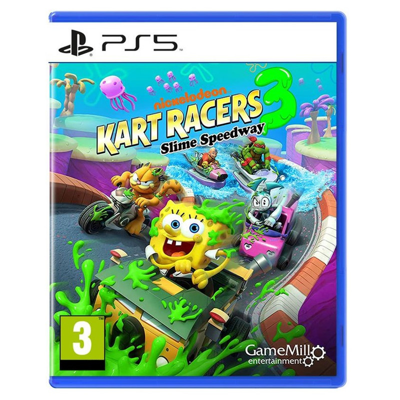 بازی Nickelodeon Kart Racers 3 Slime Speedway نسخه استاندارد مخصوص PS5