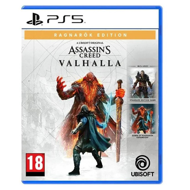 بازی Assassin's Creed Valhalla نسخه Ragnarok Edition مخصوص PS5