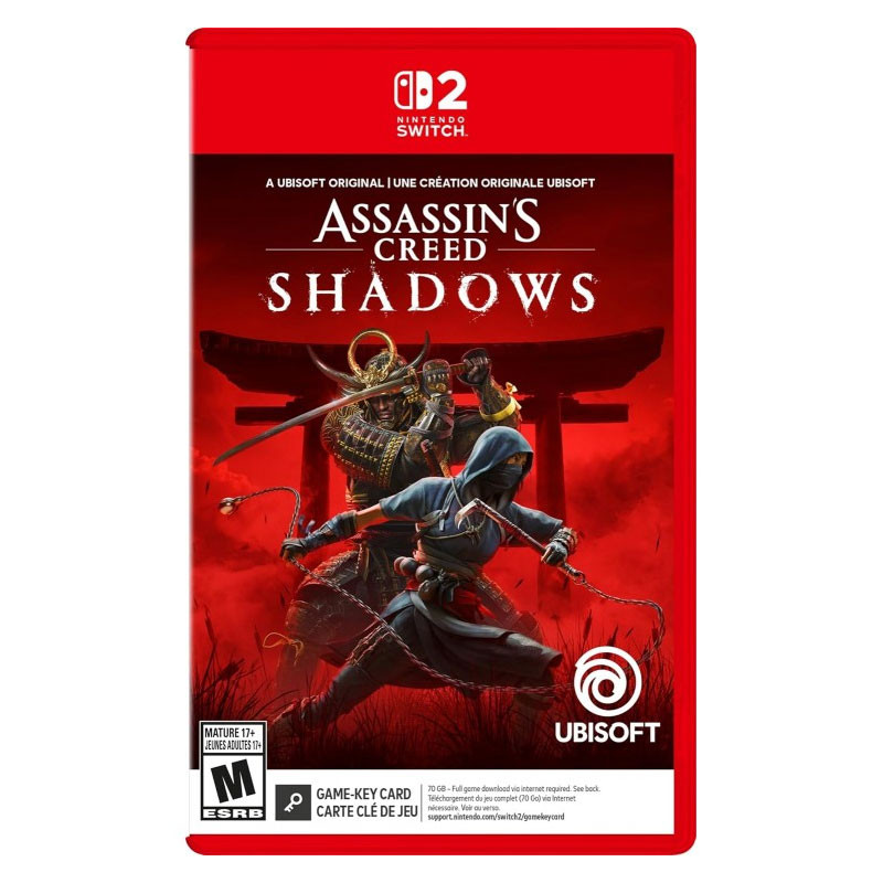 بازی Assassin's Creed Shadows مخصوص Nintendo Switch 2