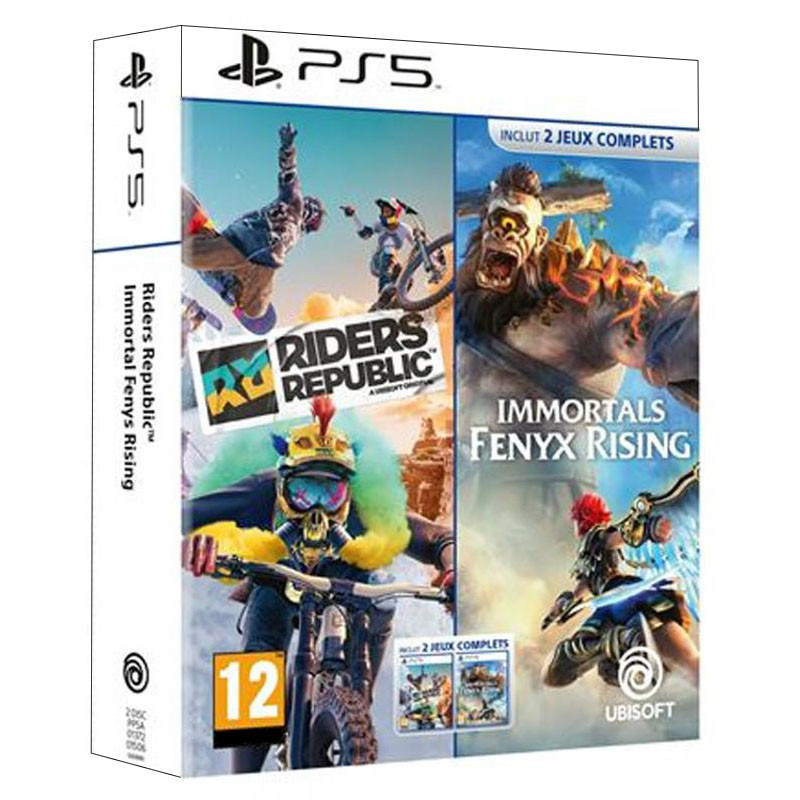 بازی Riders Republic & Immortals Fenyx Rising نسخه دو دیسک مخصوص PS5