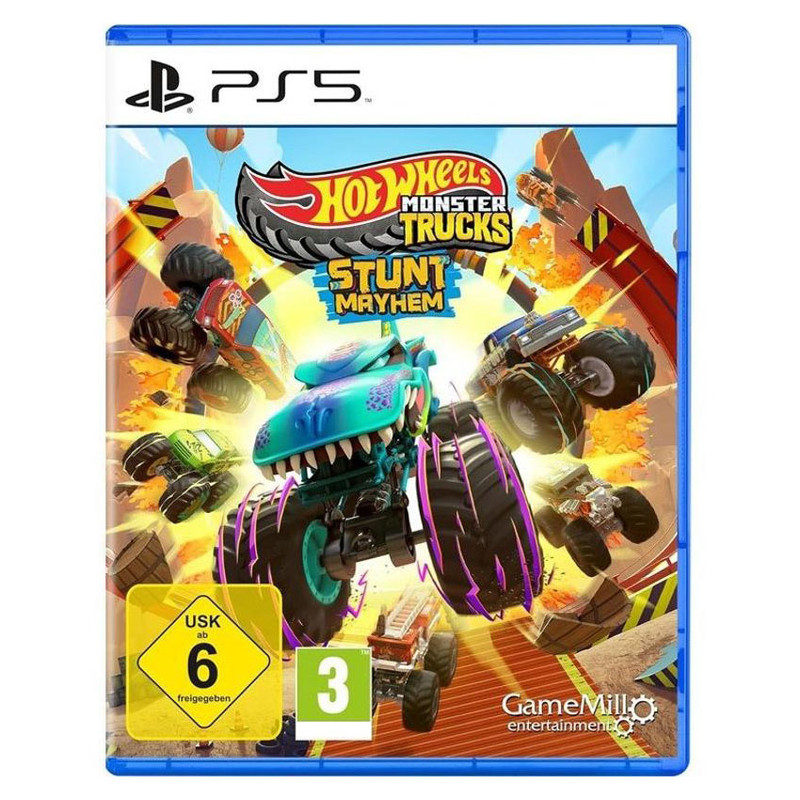 بازی Hot Wheels Monster Trucks: Stunt Mayhem نسخه استاندارد مخصوص PS5