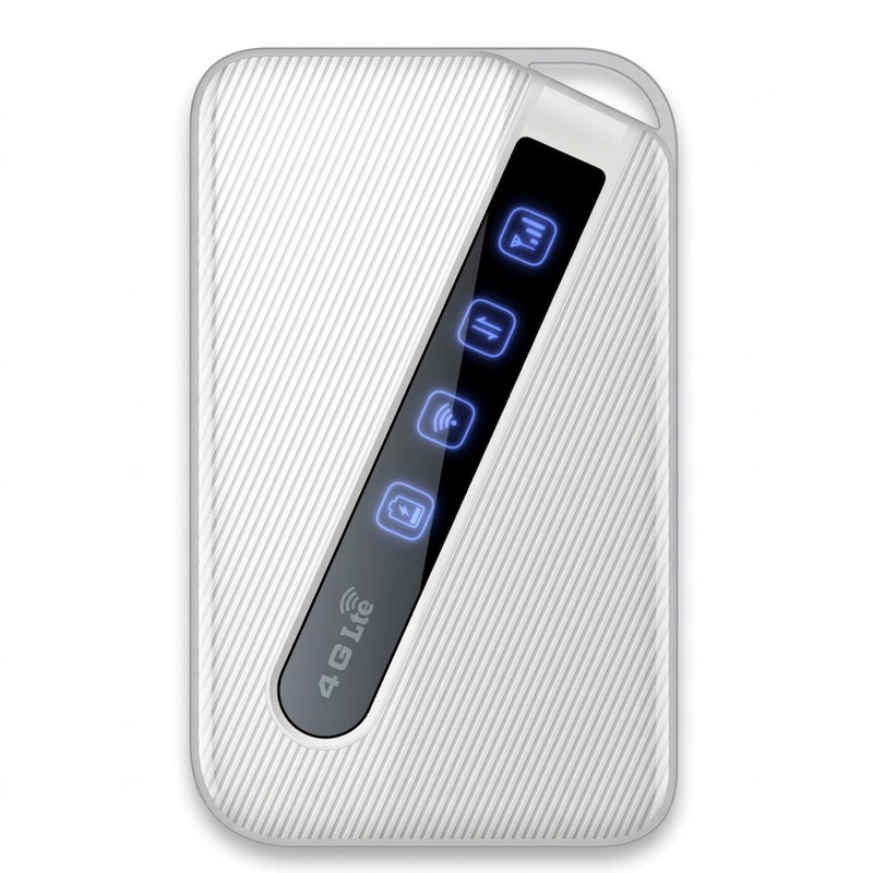 مودم 4G/LTE قابل حمل دی-لینک مدل DWR-930M با باتری 3000 میلی‌آمپر، پشتیبانی از 8 کاربر همزمان، سرعت دانلود 150 مگابیت بر ثانیه، استاندارد بی‌سیم 802.11n/g/b و امنیت WPA/WPA2