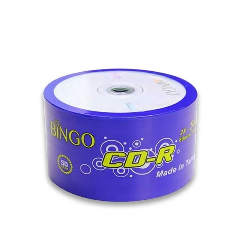 سی دی خام بینگو مدل ACR بسته 50 عددی