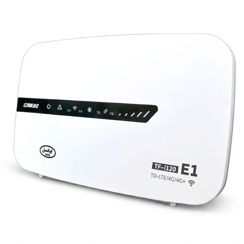 مودم ایرانسل مدل TF i120 4.5G E1 به همراه سیم کارت و 300 گیگابایت اینترنت 3 ماهه