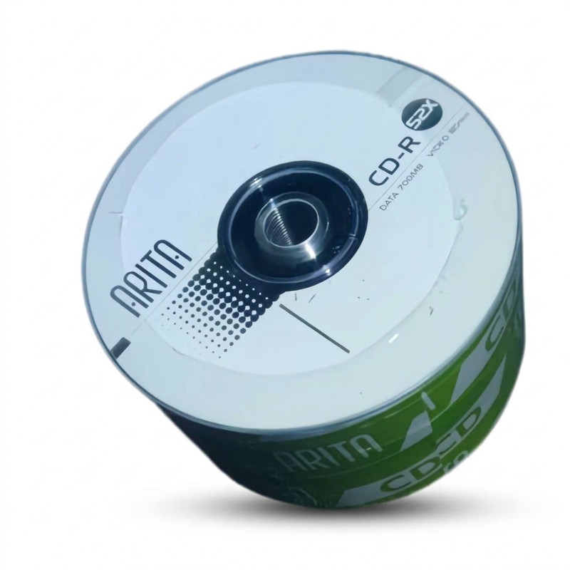 سی دی خام  آریتا مدل CD-R بسته۵۰عددی