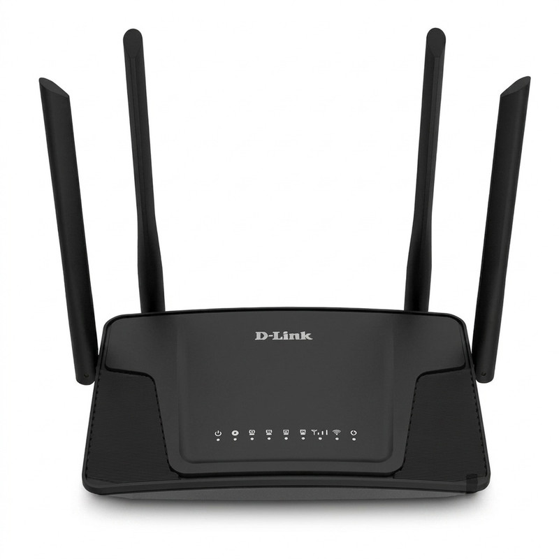مودم روتر بی‌سیم 4G LTE دی-لینک مدل DWR-M920 با پشتیبانی از سیم‌کارت 3G/4G، سرعت تا 150 مگابیت بر ثانیه، پوشش کامل منزل با 4 آنتن خارجی، اتصال همزمان تا 32 کاربر و پورت‌های LAN و WAN RJ-45