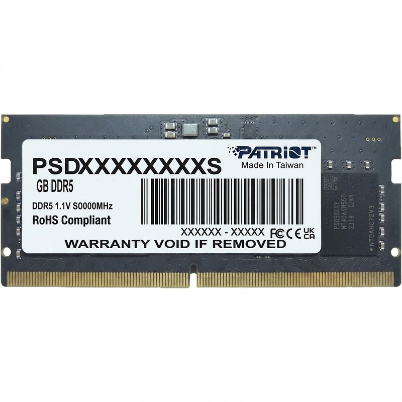 رم لپ‌تاپ DDR5 تک کاناله 5600 مگاهرتز CL46 پتریوت مدل Signature Line ظرفیت 16 گیگابایت
