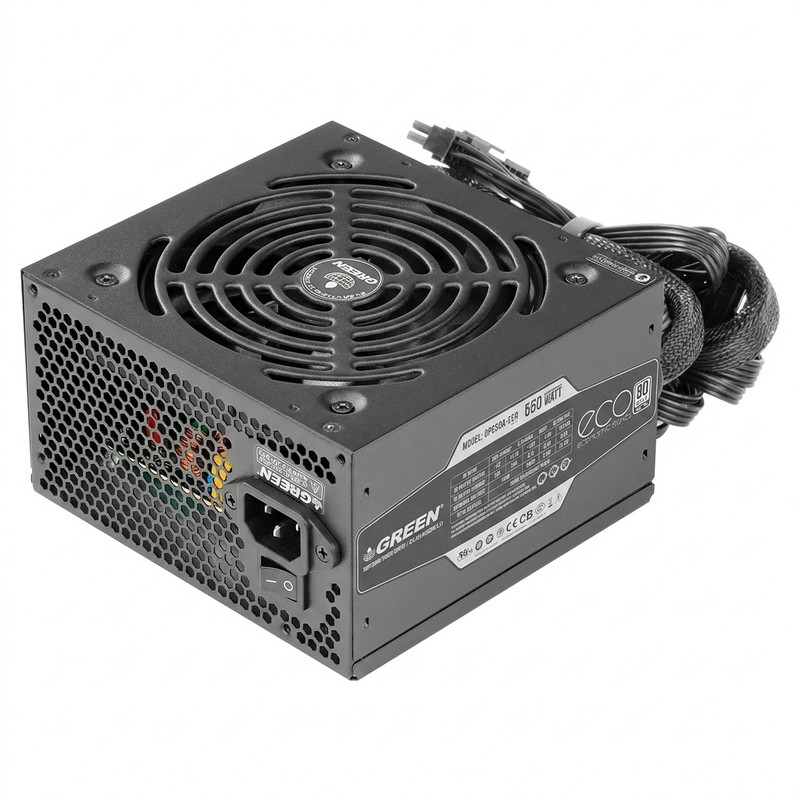 منبع تغذیه کامپیوتر گرین مدل GP550A-ECO Rev3.1