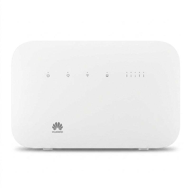 مودم روتر 4G خانگی هوآوی مدل B612 با پشتیبانی از LTE Cat 6 و فناوری نسل 4.5، قابلیت اتصال همزمان تا 32 کاربر، پشتیبانی از پیامک، ایجاد 4 شبکه بی‌سیم مستقل و فایروال IP/Mac filter