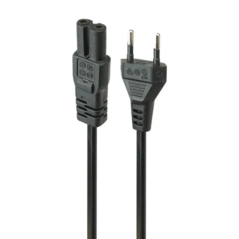 کابل برق دو پین پی نت مدل POWER طول 1 متر