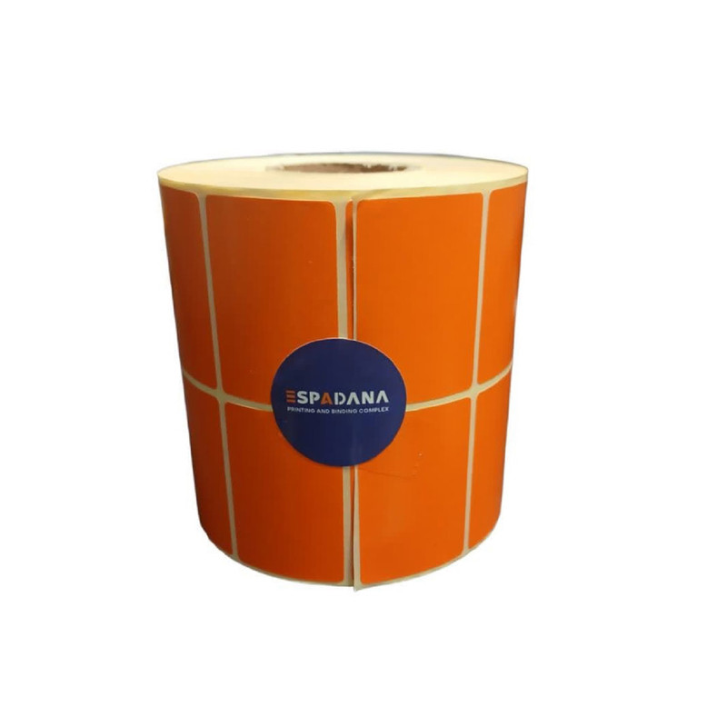 برچسب پرینتر لیبل زن دو ردیفه اسپادانا مدل PVC 51x34 بسته 3000 عددی