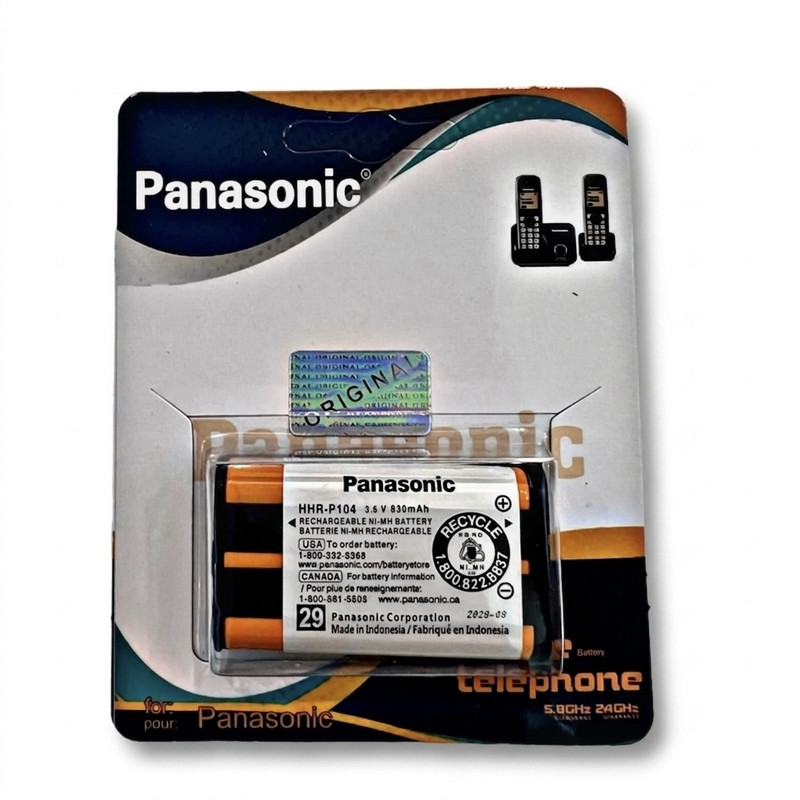 باتری تلفن بی سیم پاناسونیک مدل HHR-P104