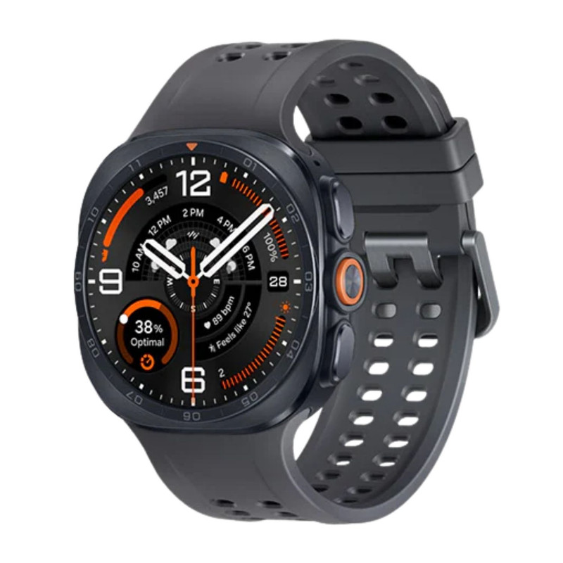 ساعت هوشمند 47 میلی‌متری سامسونگ مدل Galaxy Watch Ultra 2 با بند لاستیکی