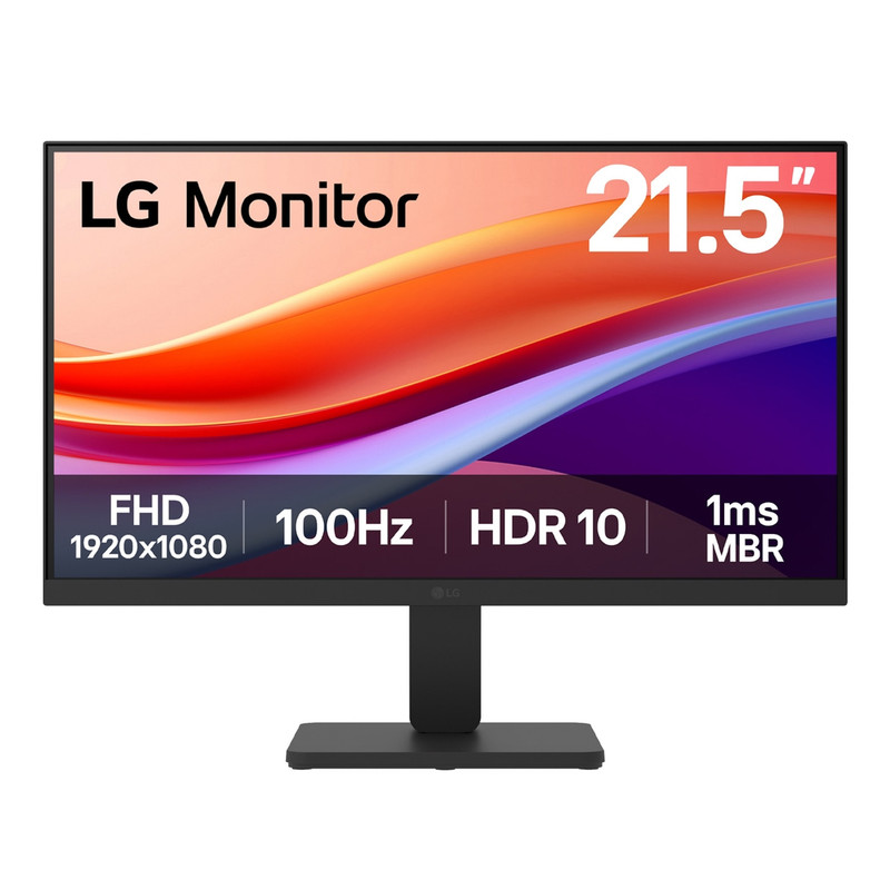 مانیتور 21.5 اینچ ال جی مدل 22U401A-B با وضوح Full HD پنل VA و نرخ به روزرسانی 100 هرتز
