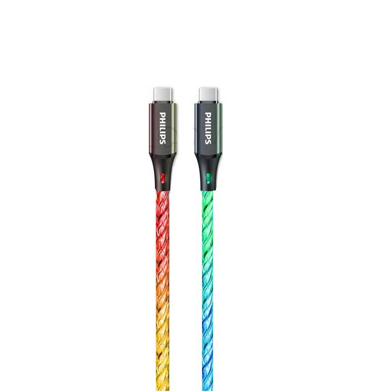کابل USB-C فیلیپس مدل DLC5140C طول 1.2 متر