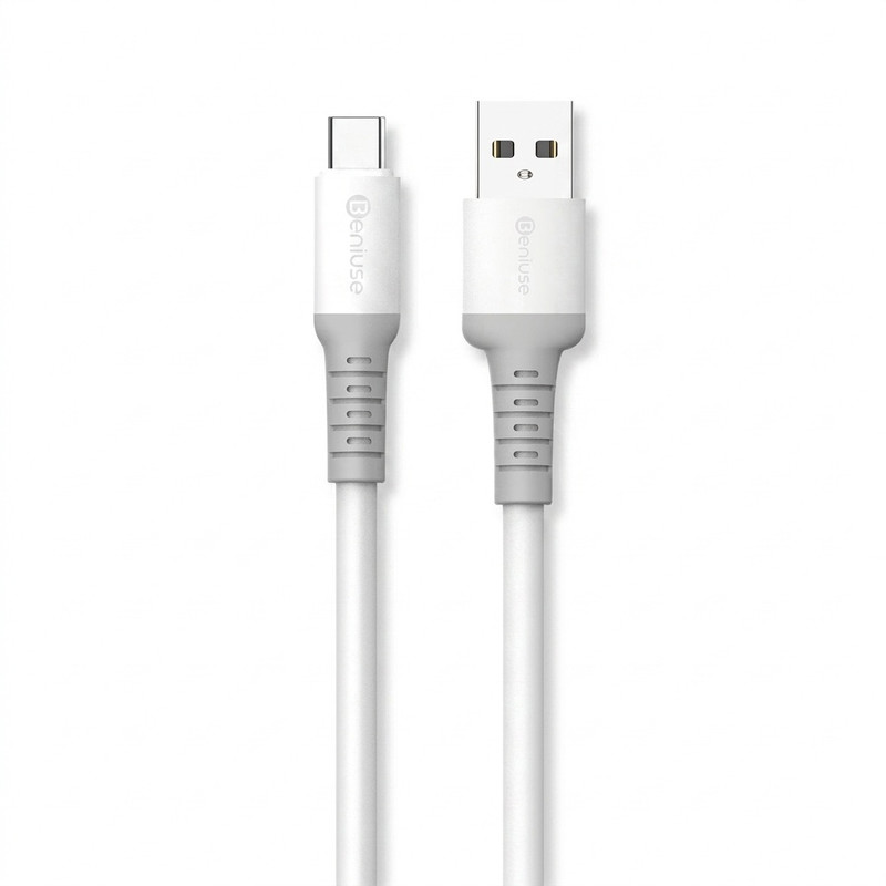 کابل تبدیل USB به USB-C بنیوس مدل BE-CA12 طول 1 متر