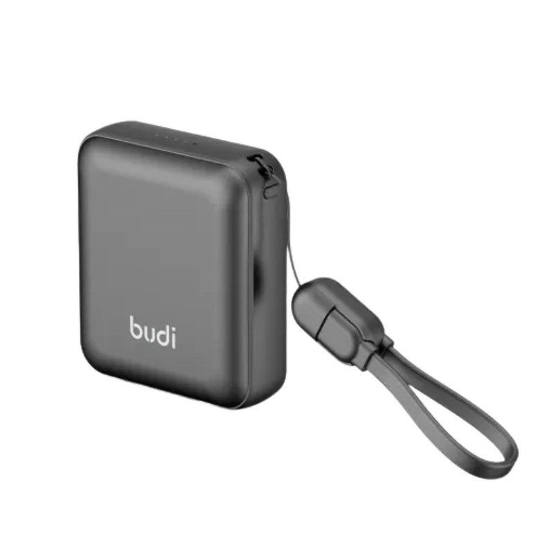 پاوربانک 22.5 وات بودی مدل PB092B ظرفیت 10000 میلی‌آمپرساعت به همراه کابل تبدیل USB-C