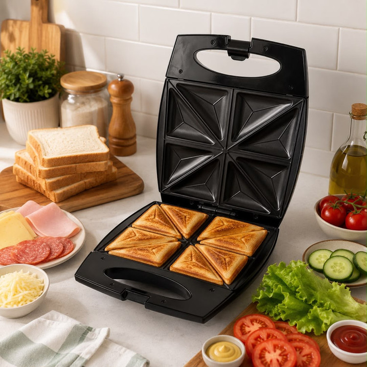 ساندویچ ساز 4 خانه یونیک لند مدل UN-3091B